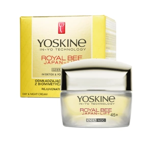 Yoskine Royal Bee Japan-Lift 45+ Tages- und Nachtcreme für reife Haut 50ml