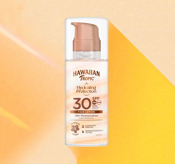 HAWAIIAN TROPIC SILK HYDRATION FACE PROTECTIVE SUN LOTION SPF 30 50ML