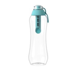 Dafi Soft Wasserflasche mit Aktivkohlefilter 0,5 l Minze