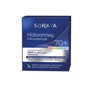Soraya Hyaluron-Mikroinjektion – progressive Reparaturcreme für Tag und Nacht 70+ 50 ml