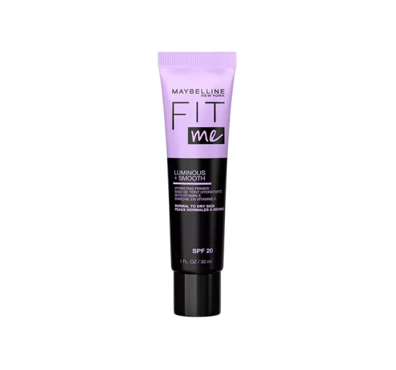 Kliknij na zdjęcie, aby je powiększyć MAYBELLINE FIT ME LUMINOUS BELEUCHTENDENDE MAKE-UP BASIS SPF 20 30ML