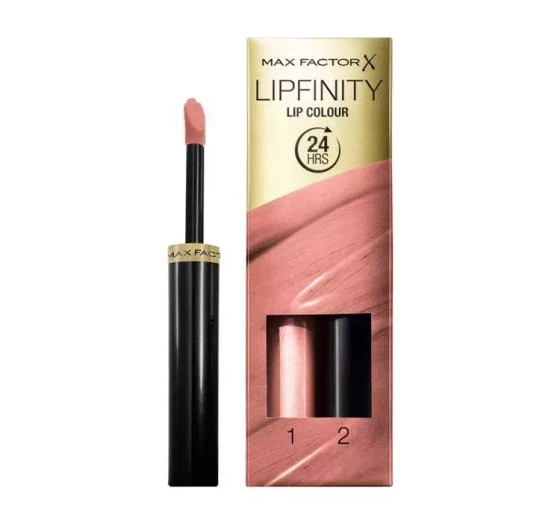 Kliknij na zdjęcie, aby je powiększyć MAX FACTOR LIPFINITY LIP COLOUR LIPPENSTIFT ICED 160