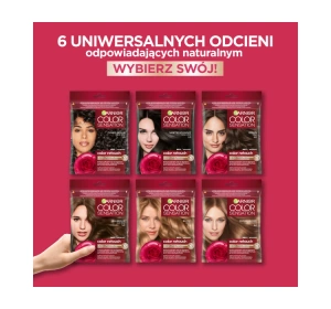 Garnier Color Sensation Haarfärbeshampoo 3.0 Dunkelbraun