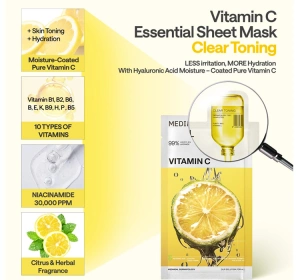 Mediheal Vitamin C Aufhellend-feuchtigkeitsspendende Tuchmaske 24 ml