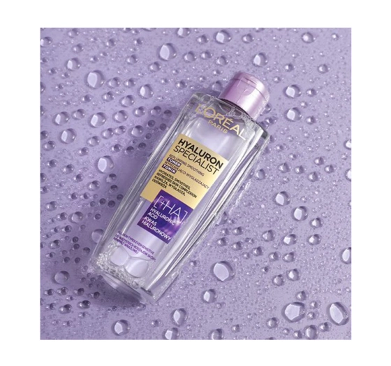 Kliknij na zdjęcie, aby je powiększyć LOREAL HYALURON SPECIALIST TONIKUM ZUM FÜLLEN UND GLÄTTEN 200ML