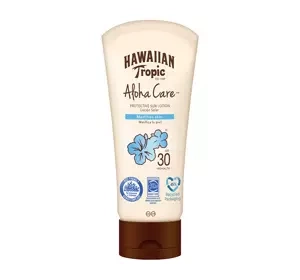 HAWAIIAN TROPIC ALOHA CARE PROTECTIVE SUN LOTION SCHÜTZENDE SONNENLOTION SPF 30 180ML