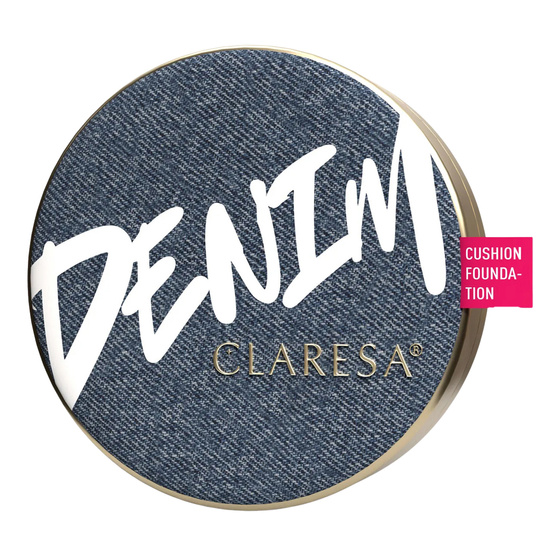 Claresa Denim deckende Grundierung im Kissen 01 15 g
