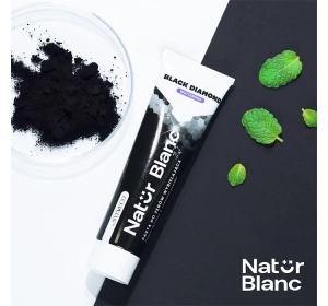 Sylveco Natur Blanc Aufhellende Zahnpasta Black Diamond 100ml