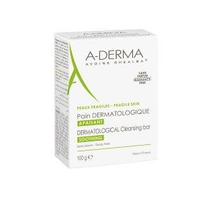 A-Derma reinigende dermatologische Seife 100g