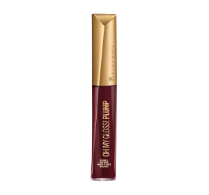 RIMMEL OH MY GLOSS PLUMP LIPPEN VERGRÖSSENDER LIPGLOSS 841 BITTERWEET PLUM 