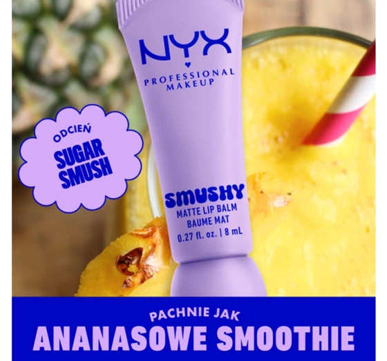 NYX Professional Makeup Smushy matter Lippenbalsam 01 Sugar Smush 8 ml