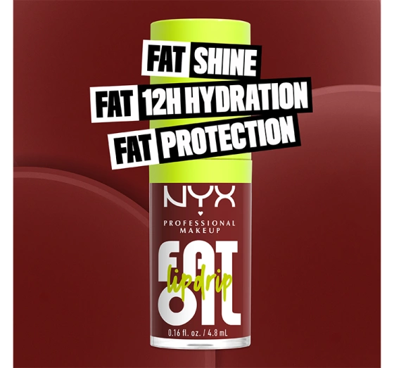 NYX PROFESSIONAL MAKEUP FAT OIL LIP DRIP LIPGLOSS 14 INSIDE SCOOP 4,8ML 