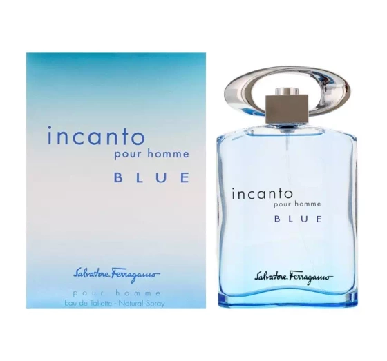 Kliknij na zdjęcie, aby je powiększyć SALVATORE FERRAGAMO INCANTO BLUE EDT SPRAY 100 ML