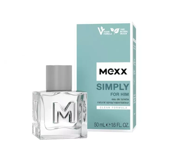 Kliknij na zdjęcie, aby je powiększyć MEXX SIMPLY FOR HIM EDT SPRAY 50ML