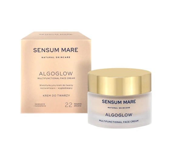 Kliknij na zdjęcie, aby je powiększyć SENSUM MARE ALGOGLOW AUFHELLEND-GLÄTTENDE GESICHTSCREME 50ML