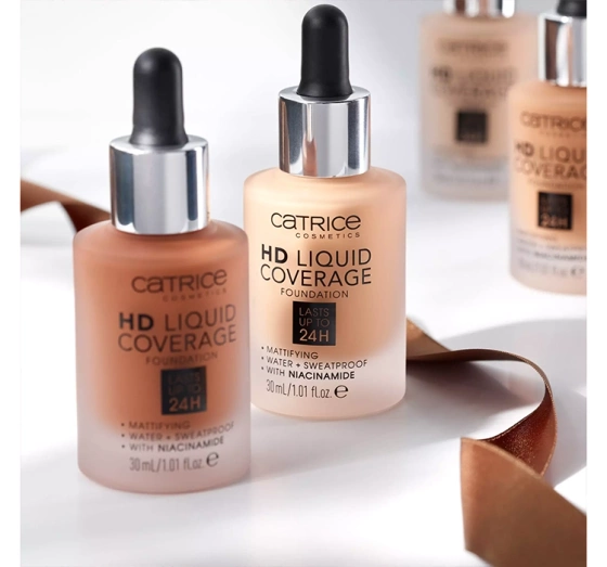 CATRICE HD LIQUID COVERAGE FOUNDATION 034 MEDIUM BEIGE 30ML