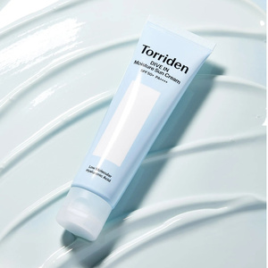 Torriden Dive In Watery Moisture Sun Cream + Panthenol – beruhigende Gesichtscreme mit Lichtschutzfaktor SPF50+ PA++++, 60 ml