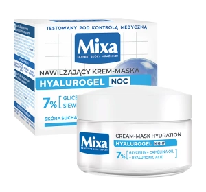 Mixa Hyalurogel Feuchtigkeitsspendende Nachtcreme-Maske 50 ml