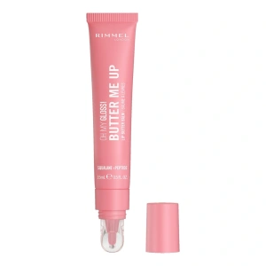 Rimmel Oh My Gloss! Butter Me Up Lippenbalsam mit Peptiden und Squalan 002 Bubble Gum 15 ml