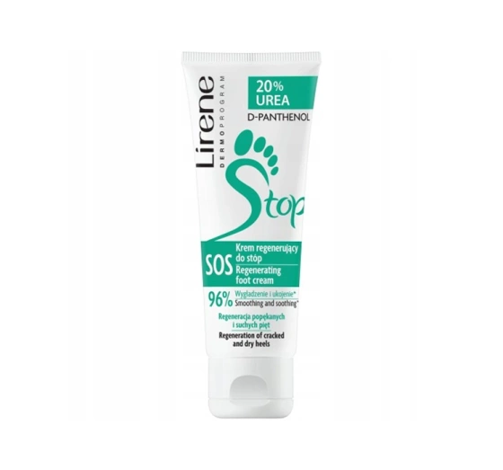 Kliknij na zdjęcie, aby je powiększyć Lirene Dermoprogram SOS Regenerierende Fußcreme 75ml