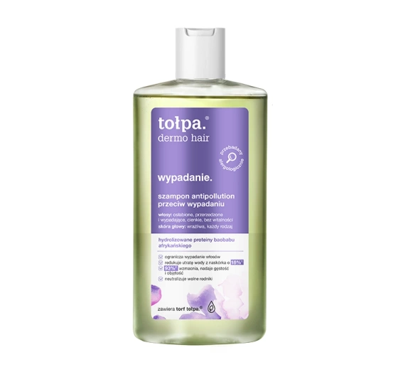 TOŁPA DERMO HAIR AUSFALL ANTI-POLLUTION-SHAMPOO 250ML