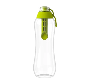 Dafi Soft Filterflasche mit Aktivkohlefilter 0,5 l Grün