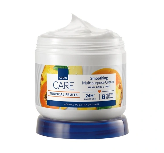 AVON CARE UNIVERSELLE GESICHTS-, HAND- UND KÖRPERCREME TROPICAL FRUITS 400ML
