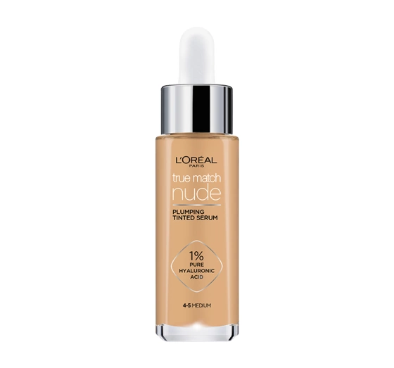 Kliknij na zdjęcie, aby je powiększyć LOREAL TRUE MATCH NUDE FARBSERUM 4-5 MEDIUM 30ML