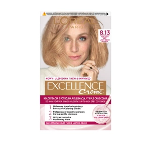 LOREAL EXCELLENCE CREME 8.13 LIGHT BEIGE BLONDE