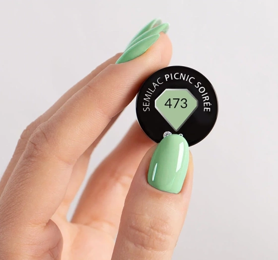 Kliknij na zdjęcie, aby je powiększyć Semilac Sunset Soirée UV Nagellack 473 Picnic Soirée 7 ml