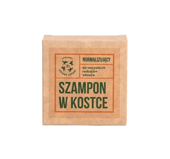 Kliknij na zdjęcie, aby je powiększyć MYDLARNIA CZTERY SZPAKI NORMALISIERENDES SHAMPOO IM WÜRFEL 75G