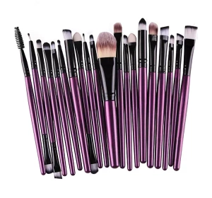 Set mit 20 Schminkpinseln