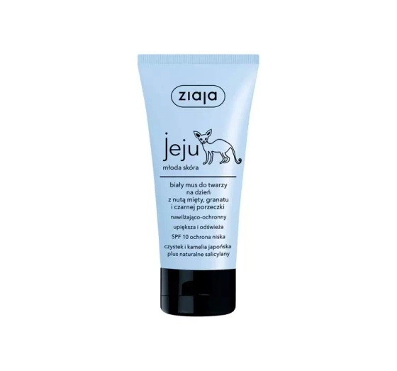 Kliknij na zdjęcie, aby je powiększyć ZIAJA JEJU WEISSE GESICHTSMOUSSE 50ML