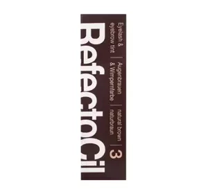REFECTOCIL Henna für Augenbrauen und Wimpern 3.0 Natural Brown 15 ml