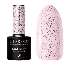 CLARESA SOAK OFF HYBRIDLACK MARSHMALLOW 13 5ML