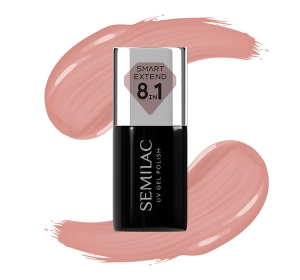Semilac Smart Extend 8in1 Farbige Hybrid-Basis 801 Soft Beige 7 ml