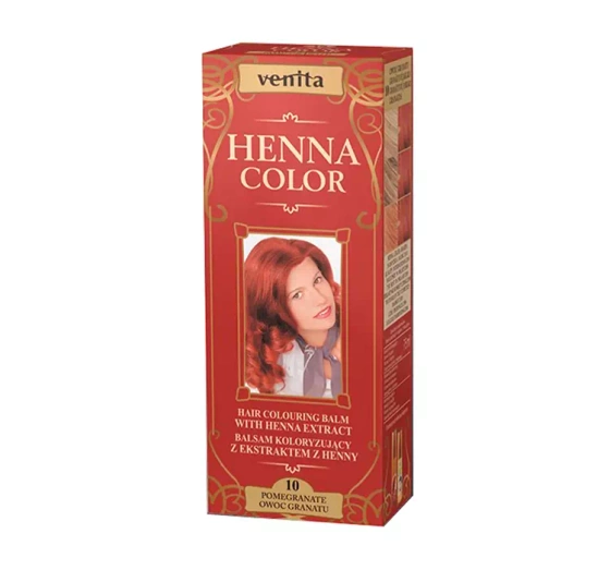 Venita Henna Color Farbpflegespülung mit Henna-Extrakt 10 Granatapfel 75 ml