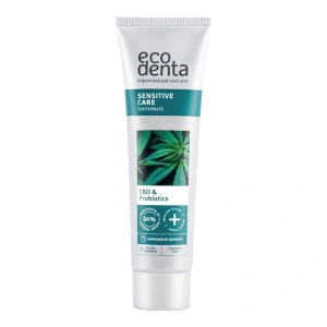 Ecodenta Sensitive Care Zahnpasta mit CBD und Probiotika 100 ml