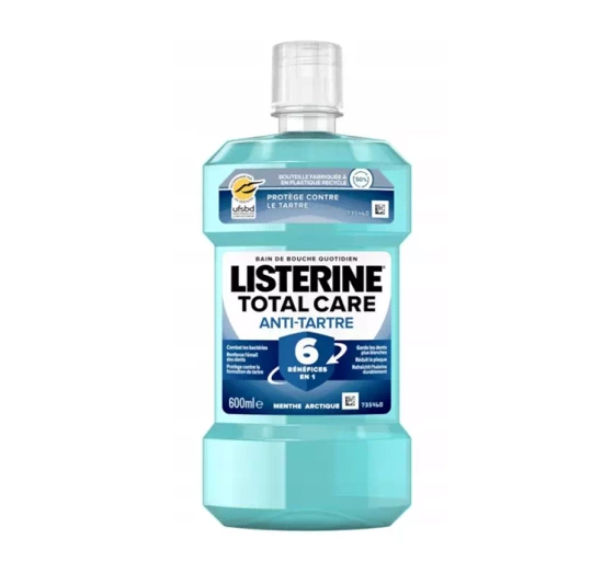 Kliknij na zdjęcie, aby je powiększyć LISTERINE TOTAL CARE ANTI-TARTRE MUNDSPÜLUNG 600ML