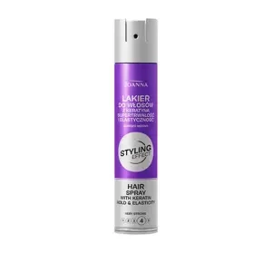 Joanna Styling Effect Haarspray – extrem lange Haltbarkeit und Flexibilität, Very Strong, 250 ml