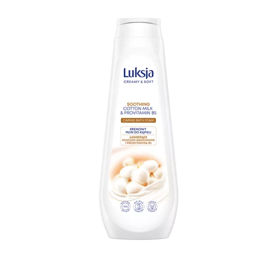 LUKSJA CREAMY & SOFT CREMIGESBADEZUSATZ COTTIN MILK UND PROVITAMIN B5 900ML