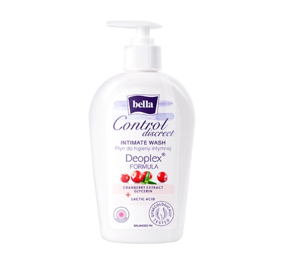 Bella Control Discreet Intimwaschlotion mit Cranberry-Extrakt 300ml