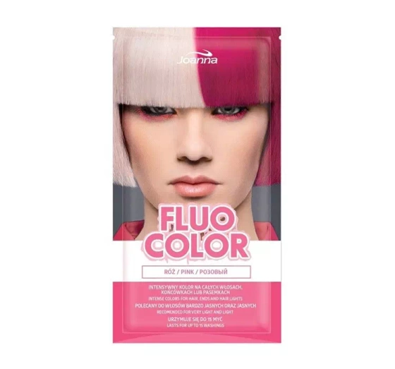 Kliknij na zdjęcie, aby je powiększyć JOANNA FLUO COLOR FÄRBESHAMPOO PINK 35G