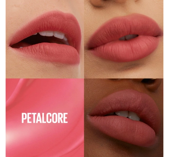 Kliknij na zdjęcie, aby je powiększyć Maybelline Super Stay Teddy Tint flüssiger Lippenstift 40 Petalcore 5ml