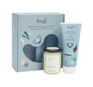 HAGI SET KÖRPERLOTION HEBRAL SENSE + DUFTKERZE SPICY ORANGE