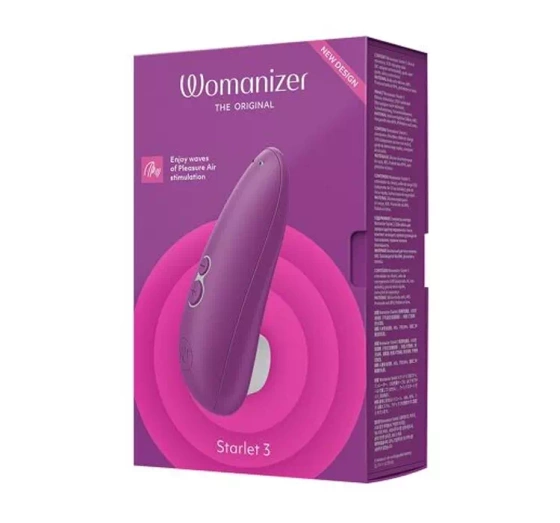 WOMANIZER STARLET 3 KLITORIS-MASSAGEGERÄT VIOLET 