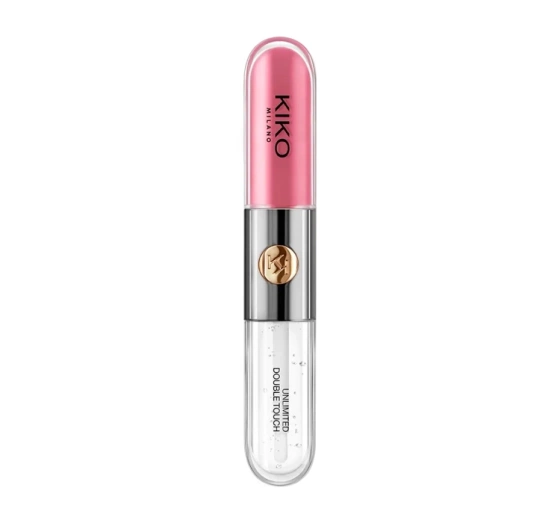 Kliknij na zdjęcie, aby je powiększyć KIKO Milano Unlimited Double Touch Zweiteiliger Flüssiglippenstift 119 Rhododendron Pink 2x3ml