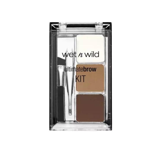Kliknij na zdjęcie, aby je powiększyć WET N WILD ULTIMATE BROW KIT AUGENBRAUEN-STYLING-SET SOFT BROWN 2,5G