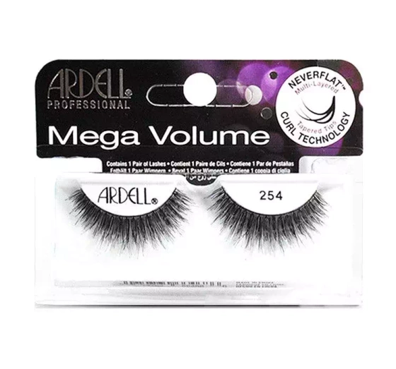 ARDELL MEGA VOLUME KÜNSTLICHE WIMPERN 254 SCHWARZ BLACK