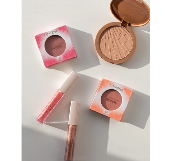 Kliknij na zdjęcie, aby je powiększyć LUMENE NATURAL GLOW GESICHTSBRONZER 1 ARCTIC SUMMER 10G